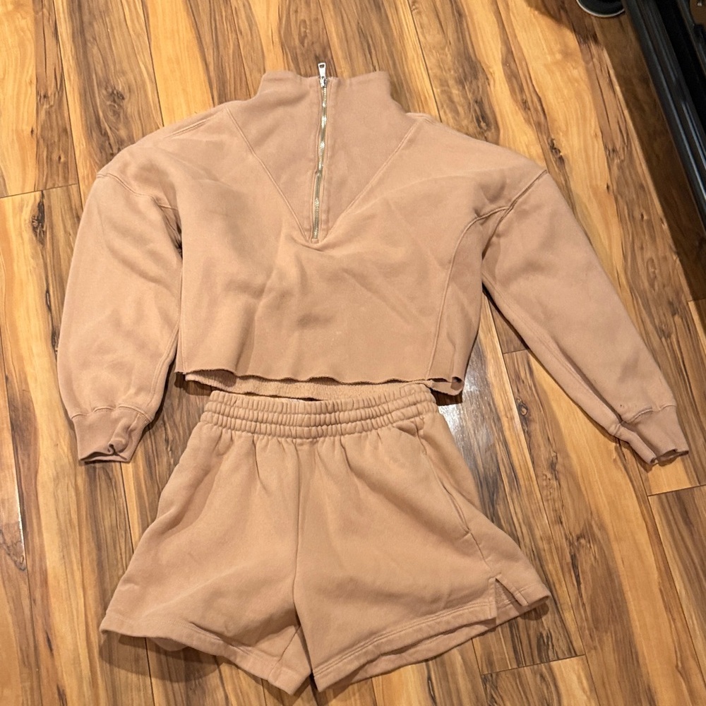 Abercrombie & Fitch Camel Lounge Set